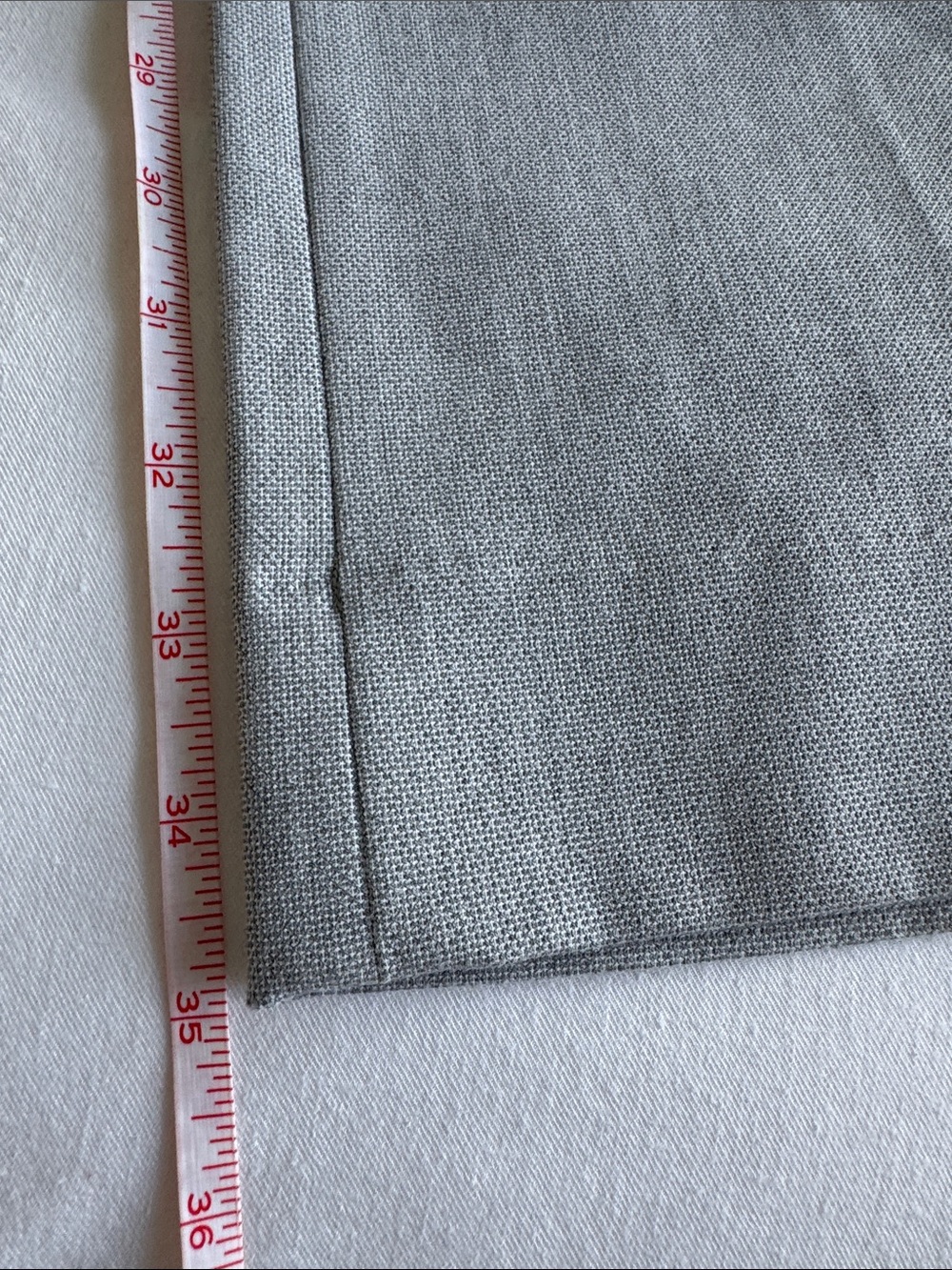 Banana Republic Women’s Logan Dress Pants in Light Gray 4 LONG 35” Inseam - Picture 8 of 8